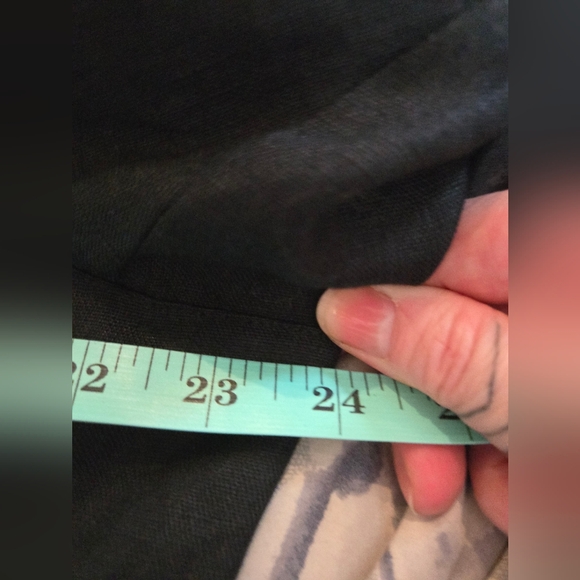 Jane & John | Women's Black and Gray Linen Vest & Pants, Size XL - Picture 15 of 16